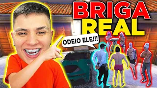 ME ENVOLVI EM UMA BRlGA REAL no GTA RP 😂 (Paulinho o LOKO)