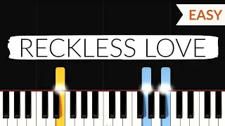 Reckless Love - Cory Asbury (VERY EASY Piano Tutorial)