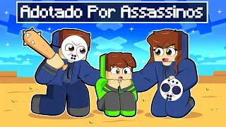 Adotado por ASSASSINOS no Minecraft!