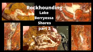 New Rockhounding Location ,Lake Berryessa part 2 -  Agate Jasper  Q.4.T. # 537 By: Quest For Details