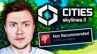 Cities Skylines 2 is unfinished... (what went wrong?)