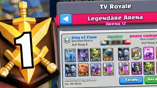 Wieder PLATZ 1 DER WELT und TV ROYALE! | Clash Royale deutsch