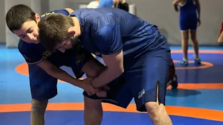 проход в ногу с сброса 🤼‍♂️