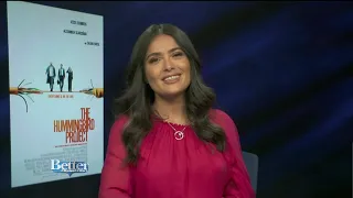 Salma Hayek on New Movie, "The Hummingbird Project"