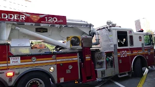 FDNY Tower Ladder 120 responds to Box 0836