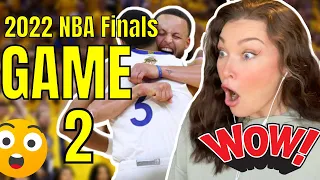 New Zealand Girl Reacts to NBA FINALS GAME 2 | CELTICS VS WARRIORS - 2022