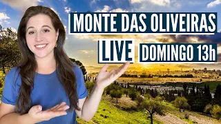 LIVE NO MONTE DAS OLIVEIRAS! O por do sol mais lindo de Jerusalém! Domingo 13h de Brasília