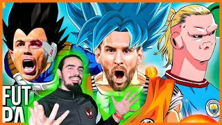 SE OS JOGADORES FOSSEM PERSONAGENS DE DRAGON BALL??