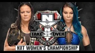 NXT  Takeover Toronto 2019: Shayna Baszler vs Mia Yim NXT Womens Championship