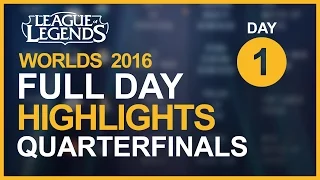 Worlds 2016 Highlights - Quarterfinals: Cloud 9 vs Samsung Galaxy