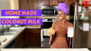 How To Make Coconut Milk From Scratch!