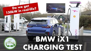 BMW iX1 eDrive 20 - Charging test at Ionity