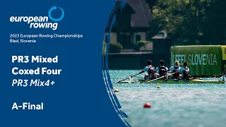 2023 European Rowing Championships - PR3 Mixed Coxed Four - A-Final