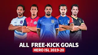 Hero ISL 2019-20 | All direct free-kick goals