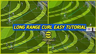 TUTORIAL - How To Perform Long Range Curl - in efootball 2024 mobile