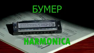 Бумер на Губной гармошке   Табы    Boomer    Harmonic    Tabs.