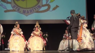 Fallas Dénia 2017: Despedida de las Falleras Mayores de Dénia, Inés Alacreu y Mar Cabrera