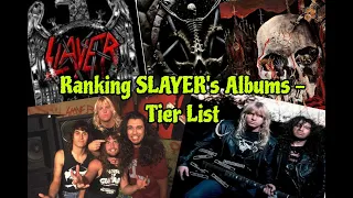 Heavy Metal Talk - Ranking SLAYER's Albums - Tier List