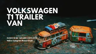 Custom Majorette VW T1 Trailer Van by Atyd Pradana