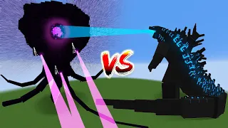 GODZILLA vs Wither Storm MOD in Minecraft