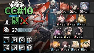 [Arknights] CC#10 Risk 27 | Supporters Only | No Summoners