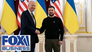 Biden makes surprise visit to Kyiv announcing new aid for Ukraine