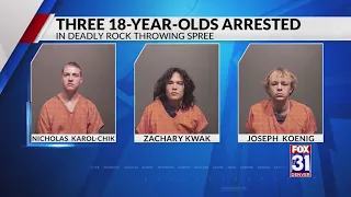 Rock-throwing suspect said they were ‘blood brothers’ after spree, documents show