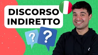 The INDIRECT SPEECH in Italian (learn Italian online)