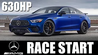 RACE START Mode ?! 2019 Mercedes-AMG GT 63S (630HP) Acceleration 0-300 km/h Top Speed 👌