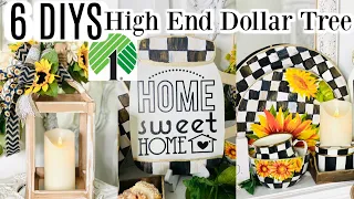 🎀6 DOLLAR TREE DIY HIGH END DECOR Summer/Fall 2020🎀 I Love Summer ep 12 Olivia's Romantic Home DIY