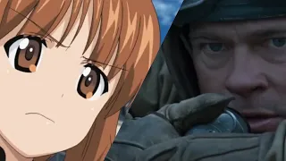 Girls und Panzer vs Fury (Anime vs Film) (ITA - English Sub)