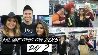 Salt Lake Comic Con 2015 - Day 2! Meeting John Barrowman, Sebastian Stan, and Robbie Amell!