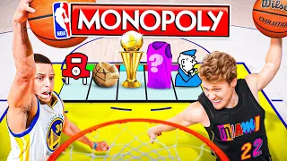 MASSIVE NBA Monopoly Game-Board Challenges!