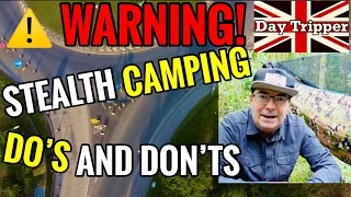 Stealth Camping - Do's and Don'ts - Wild Camping for Beginners