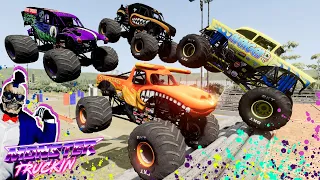 Monster Truck Mud Battle #37 | BeamNG Drive | Mace Mace Tv