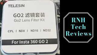 ReView Of The Telesin GO2 Lens Filter Kit