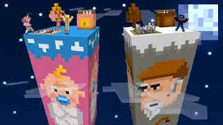 👴ЧАНК СТАРИКА ПРОТИВ ЧАНКА РЕБЕНКА В МАЙНКРАФТ 100% ТРОЛЛИНГ ЛОВУШКА MINECRAFT ШЕДИ НУБ И ДЕВУШКА