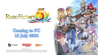 Rune Factory 5 | PC Announce Trailer