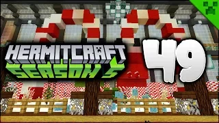 Minecraft Hermitcraft | My Christmas Secret Santa Present | Let's Play Minecraft Survival Episode 49