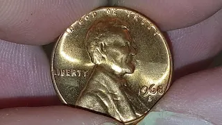 1968 S 1 Cent Lincoln Memorial USA - Coin World UK