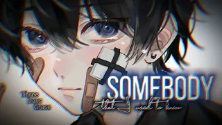 {Nightcore} Somebody that I used to know ~ Three Days Grace [NMV]