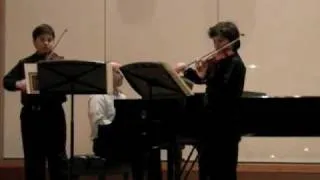 Vivaldi concerto for two violins in A minor