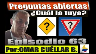 【Desde casa】✅ 【PREGUNTA a OMAR CUELLAR】metodo de diagnostico ➡️ Episodio 63✨ Preguntas abiertas