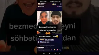 Leman yene esebleşdi😳🤬