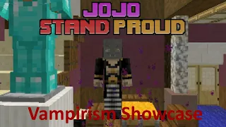 minecraft JoJo Stand Proud datapack: Vampirism Showcase