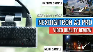 Nexdigitron A3 Pro | Detailed Video Quality REVIEW + License Plate Readability(Day & Night)