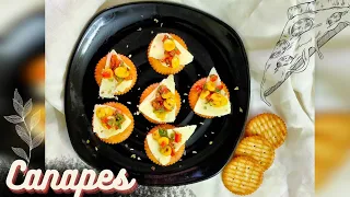 PIZZA CANAPES (Savoury Valentine Treat)