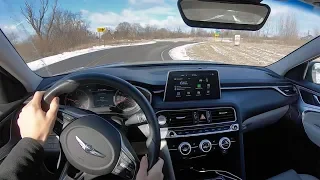 2019 Genesis G70 2.0T Sport (6-Speed Manual) - POV Review