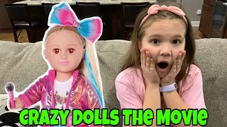 Crazy JoJo Siwa Doll The Movie! Escape The Crazy Dolls!