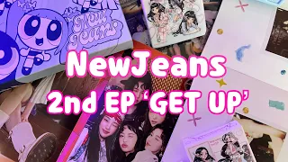 ⋆ ˚｡⋆୨୧⋆｡˚ ⋆UNBOXING NewJeans 2nd EP 'GET UP' | Распаковка карт BTS и TWICE